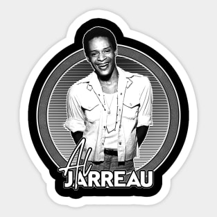 Al Jarreau / Vintage Style Fan Design Sticker